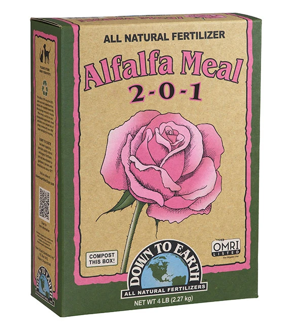 Alfalfa Meal 4 Lb – Organic Fertilizer & Soil Conditioner (2-0-1)