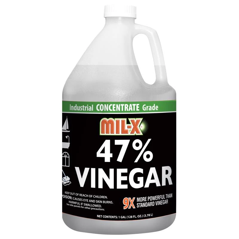Milx Original Scent Concentrated All Purpose Cleaning Vinegar Liquid 128 Oz