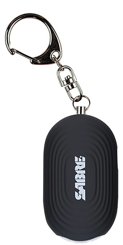130db Personal Safety Alarm With Led Light & Clip
