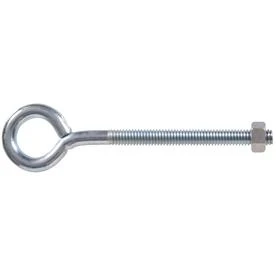 10-count 5/16-in - 18 X 5-in Zinc-plated Plain Eye Bolts With Hex Nuts