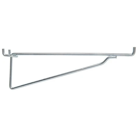 10-inch Zinc Plated Peg Shelf Bracket For Durable Support