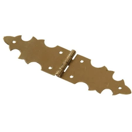 Part 853003 5/8" Solid Brass Decorative Hinge By Hillman - Single Item