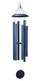 53-inch Wind Chime In Midnight Blue - Elegant Outdoor Decor