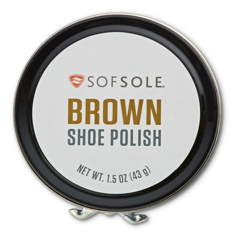 Brown Leather Shoe Polish 1.5 Oz – Condition, Recolor, And Shine