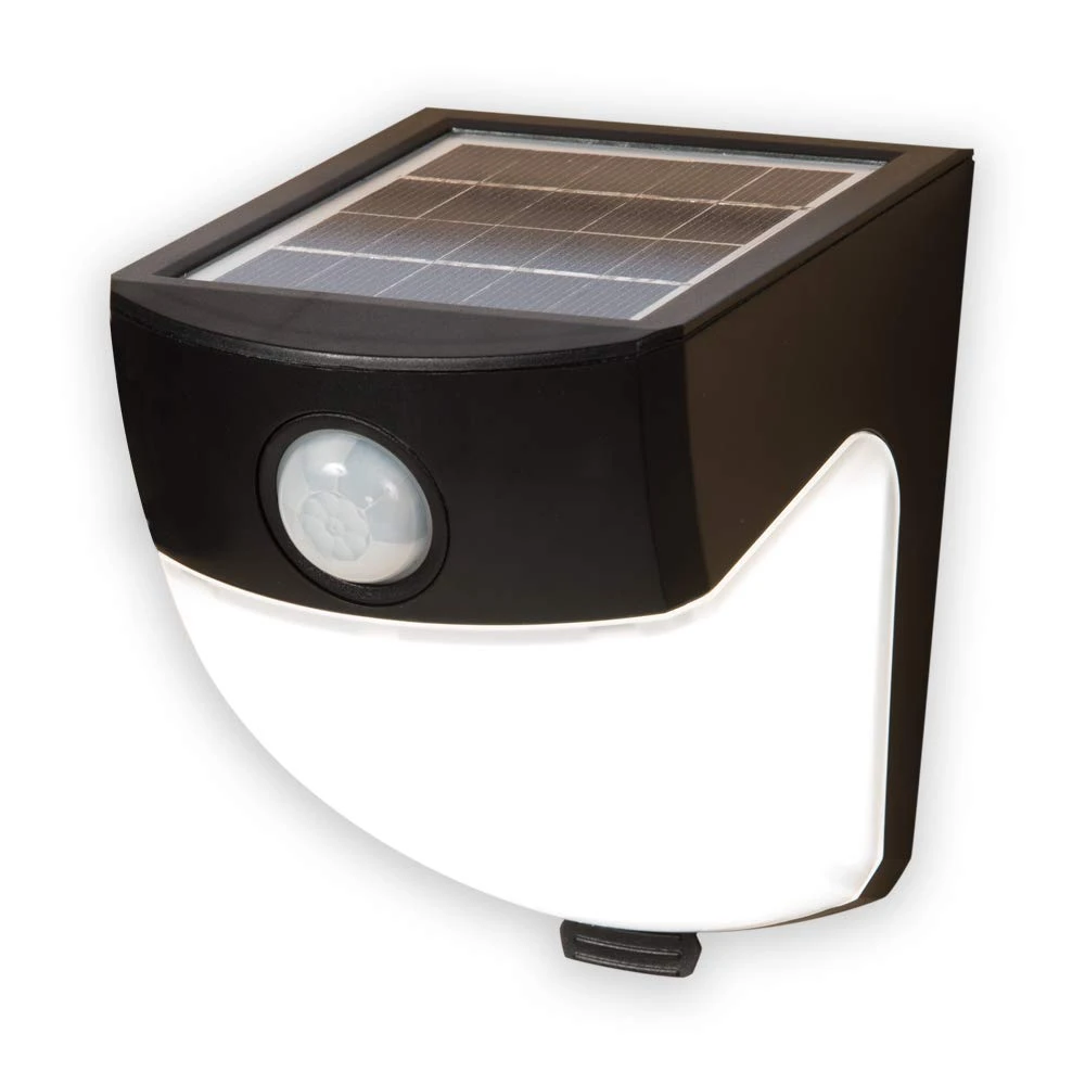 All-pro Msled300 Solar Powered Led Motion-activated Flood Light - Black