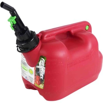 Fuelworx Red 2.5 Gallon Stackable Fast Pour Gas Can