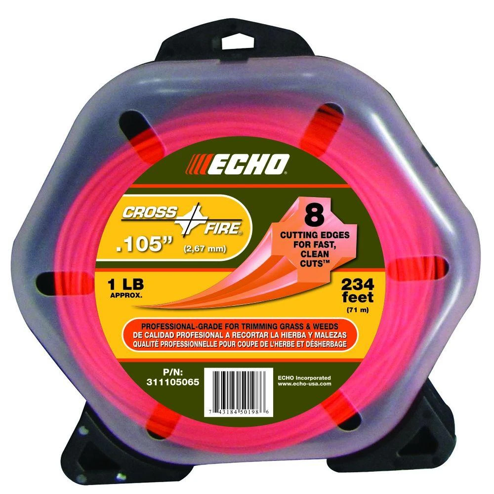 Echo Crossfire .105 Trimmer Line, 1lb