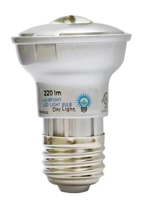 Benchmark By Viribright 4.5w Mr Narrow Flood 60-degree, Medium Screw Base, 110-120vac Dimmable Led Light Bulb, Daylight 6000k 240 Lumens (replaces 25w Halogen Mr16/par16)