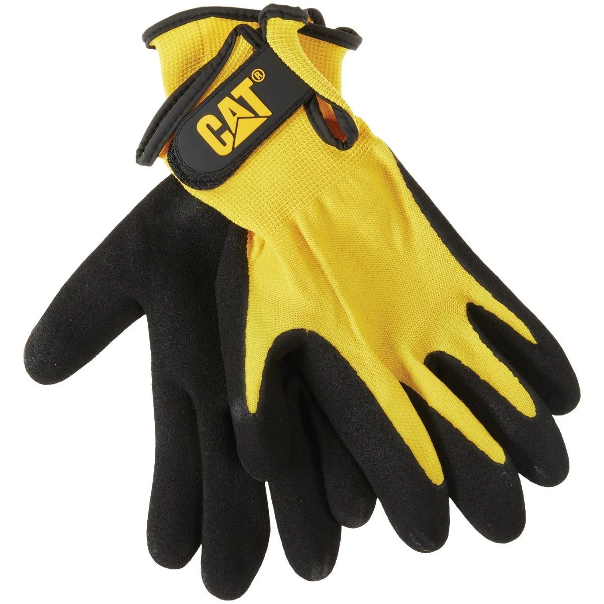Cat Men's Xl Nitrile Coated Nylon Knit Glove