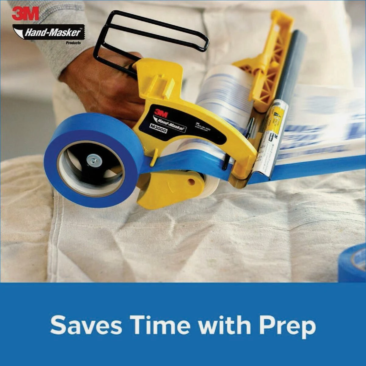 3m Hand-masker Pre-assembled Masking Film Kit