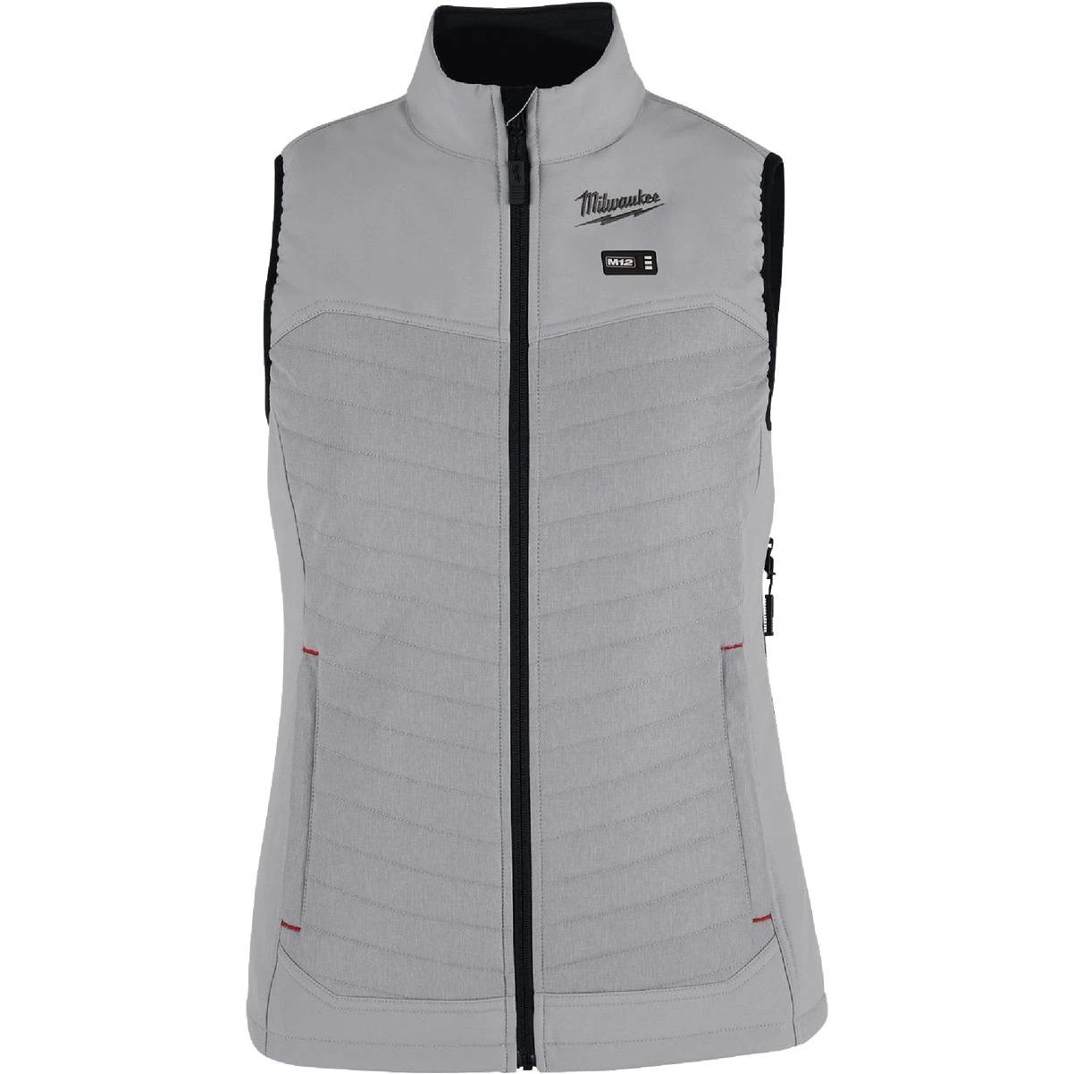 M12 Axis Women's Gray Cordless Heated Vest, L