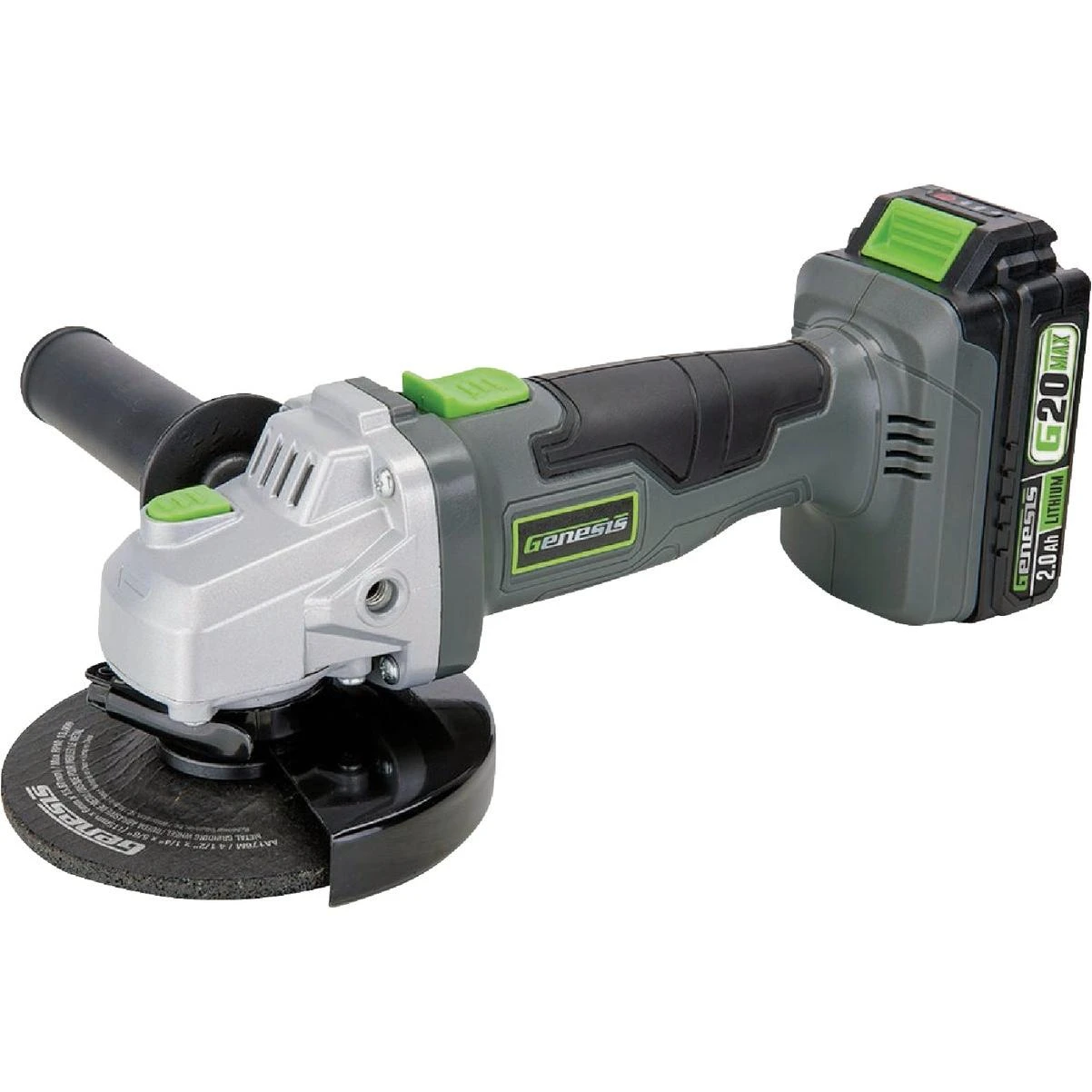 G20max 20v 4-1/2 In. Cordless Angle Grinder Kit With 2.0 Ah Battery & Charger