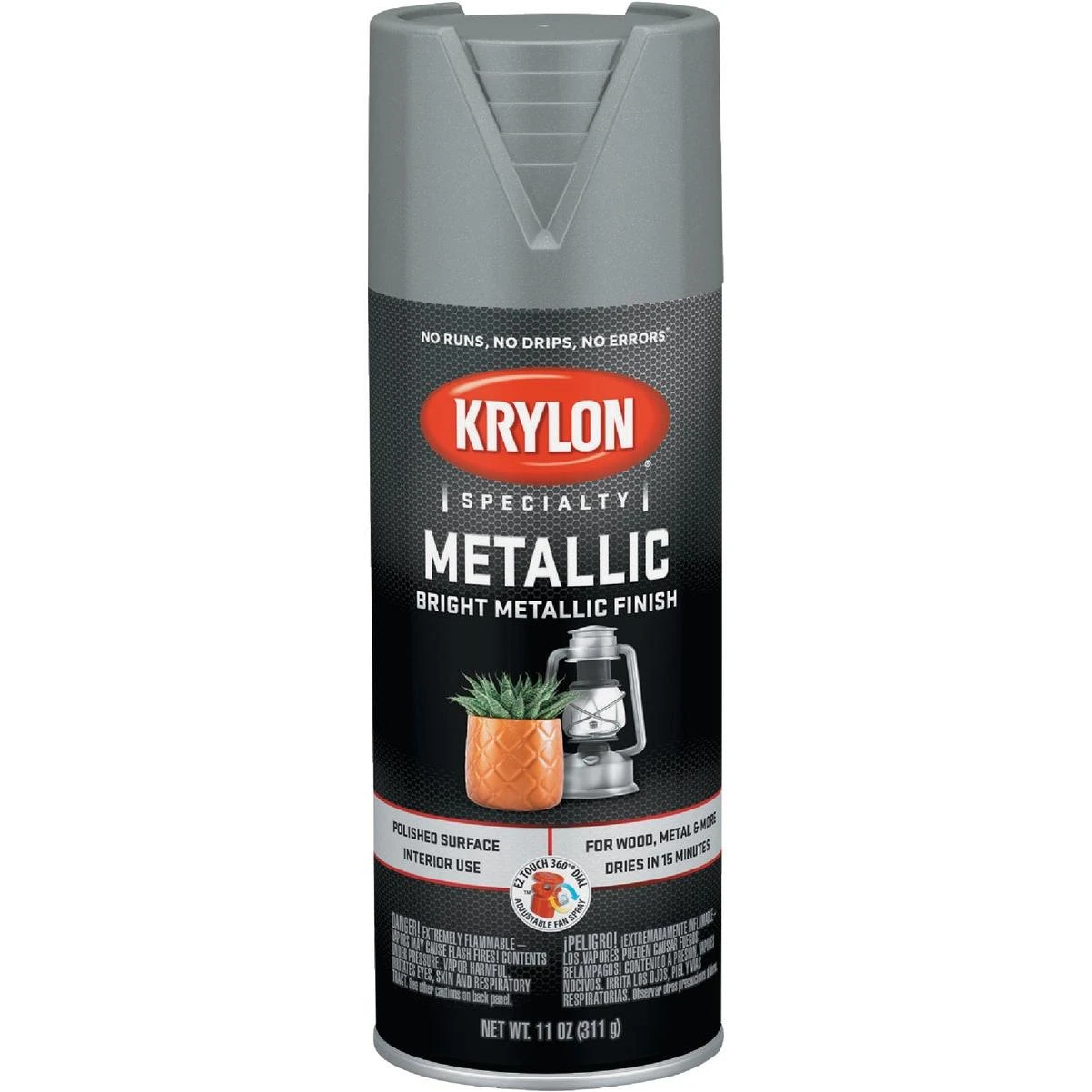 Premium Chrome Aluminum Metallic Spray Paint