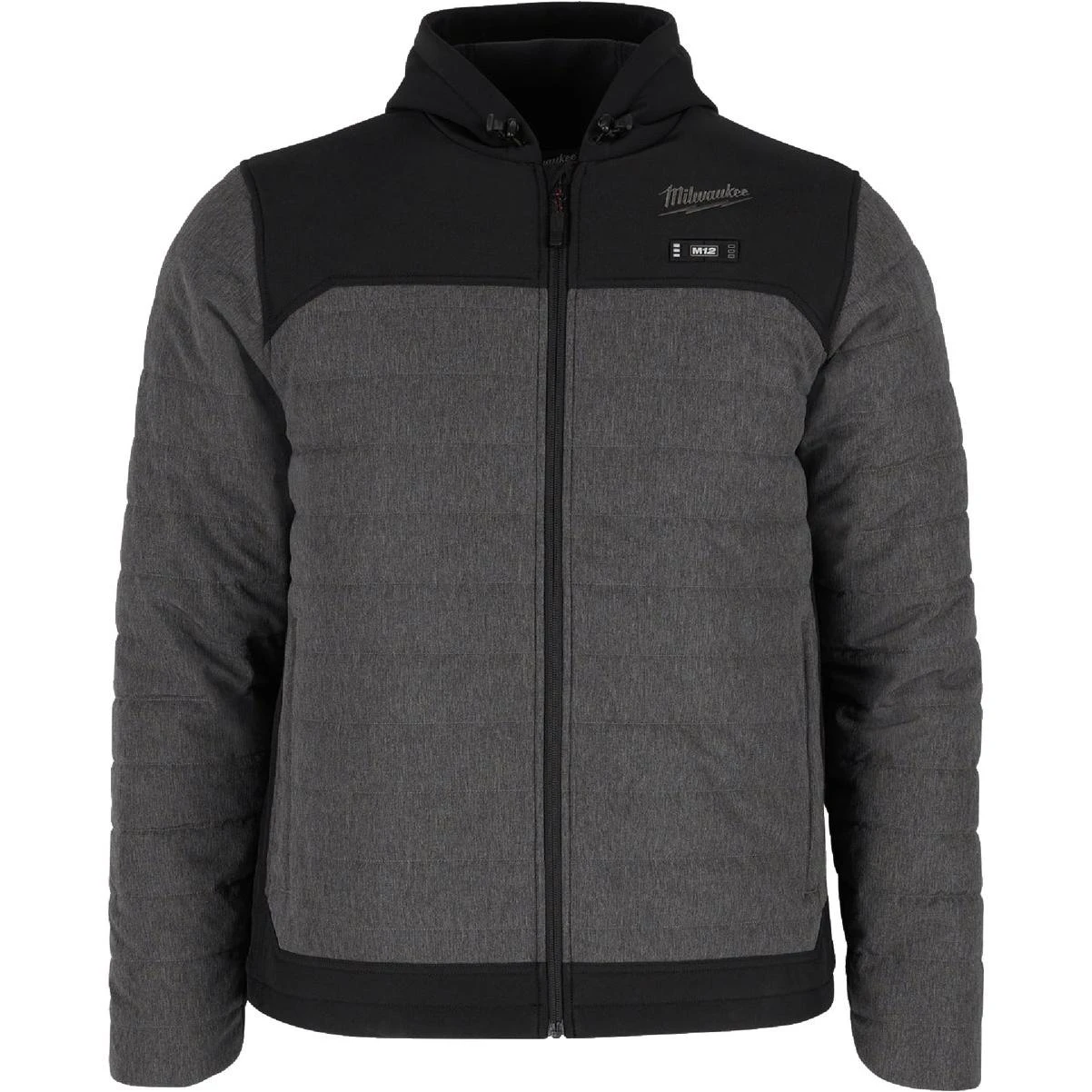 M12 Axis Men's Gray Cordless Heated Jacket, M
