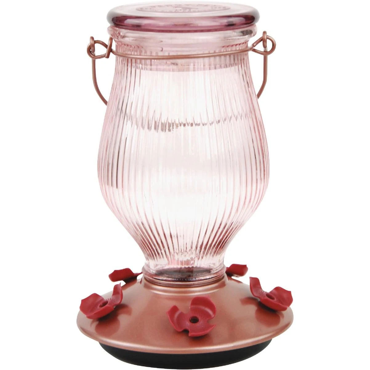 Perky-pet 36 Oz. Prohibition Top-fill Glass Hummingbird Feeder