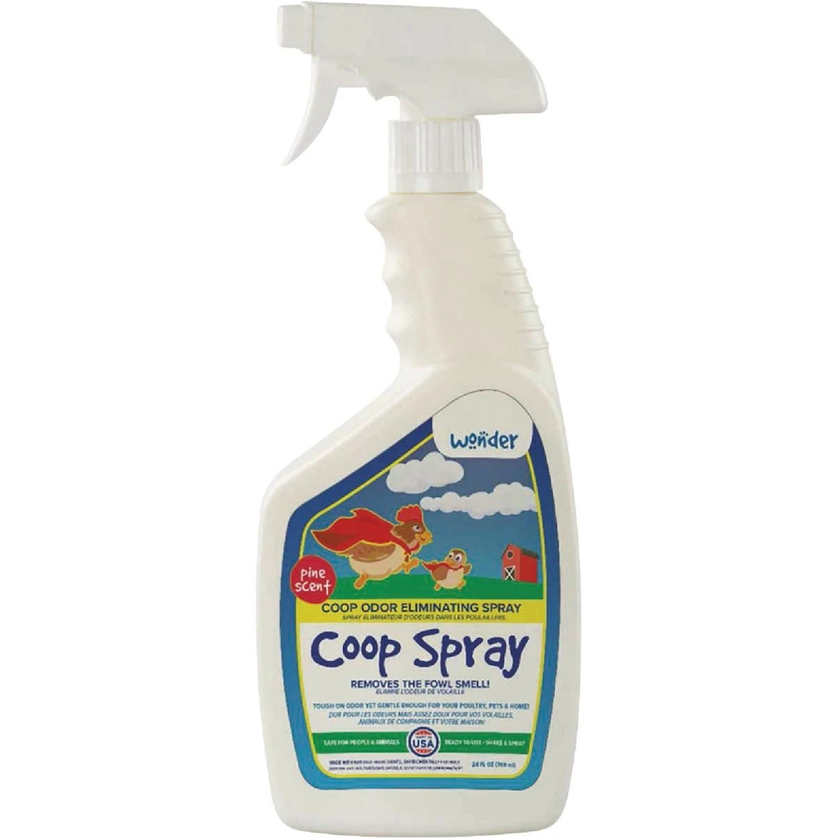 Wonder 24 Oz. Coop Spray Odor Eliminator