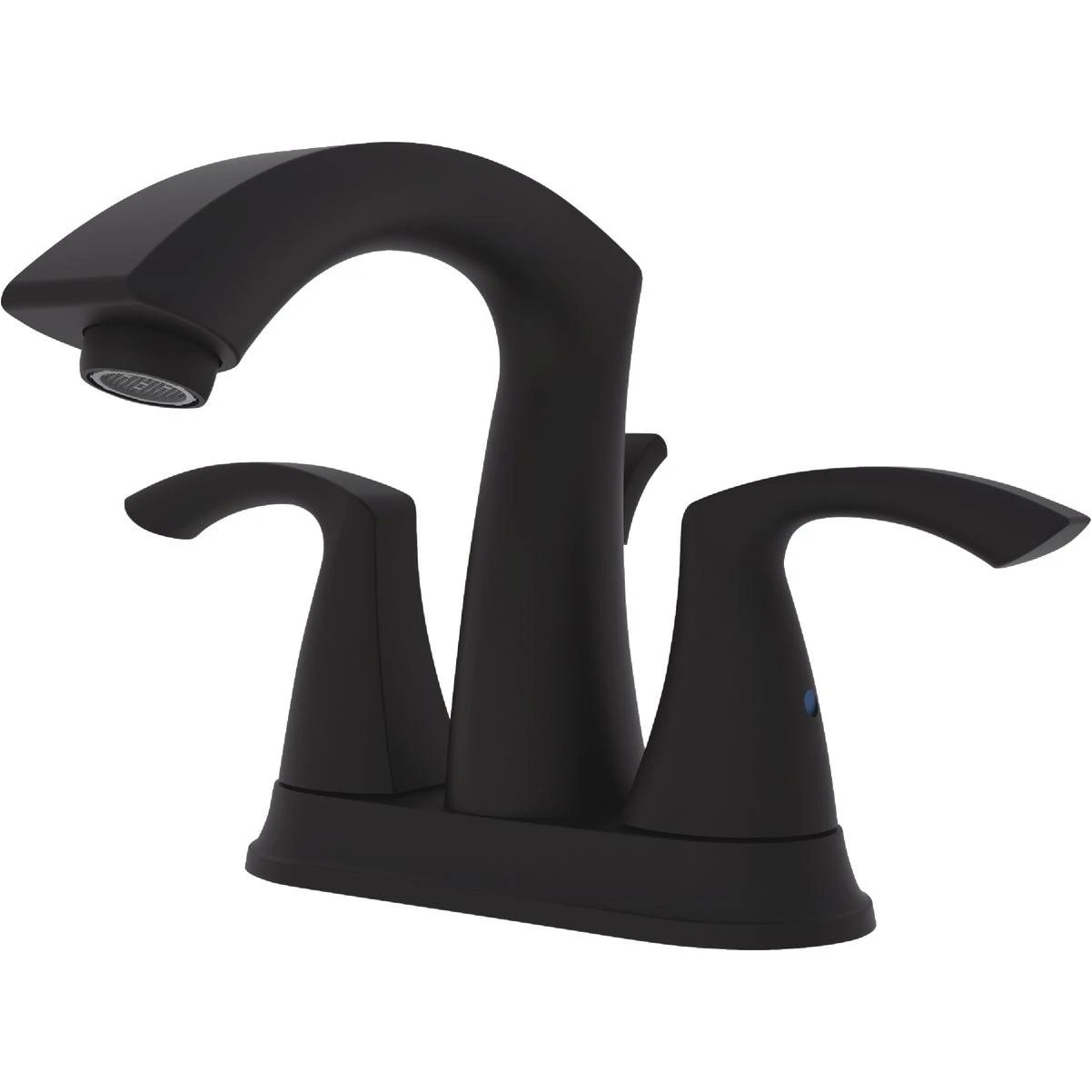 Compass Manufacturing 3280mb Brookfield Matte Black 2-handle Bathroom Faucet With Popup