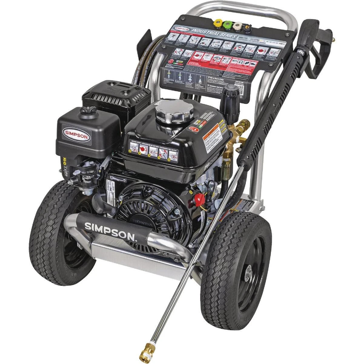 Pressure Washers 3500 Psi At 4.0 Gpm Honda Gx390 With Udor Triplex Pump Cold Water Gas Professional Pressure Washer.
