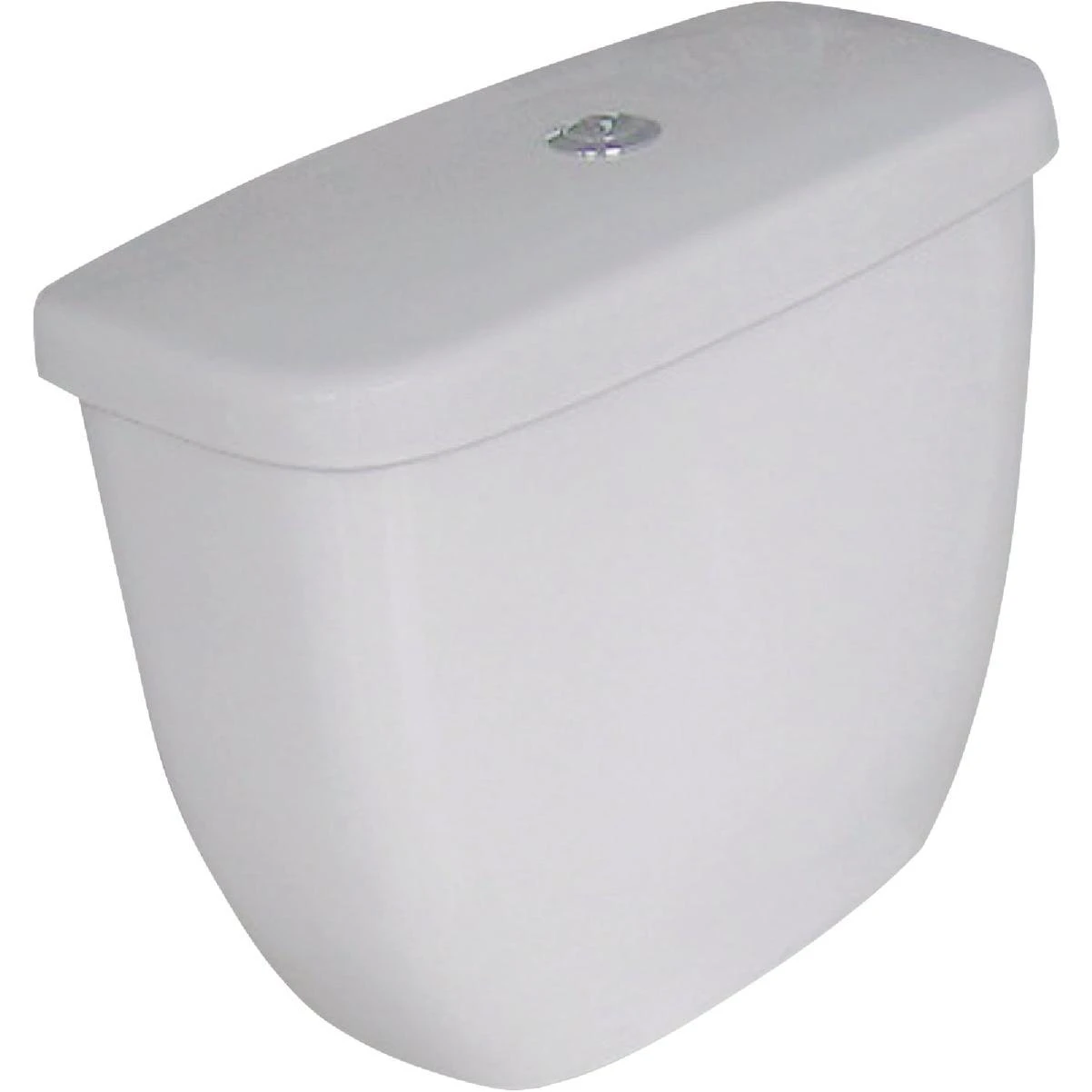 Compass Manufacturing Saranac Dual Flush White Grab-n-go Toilet Tank