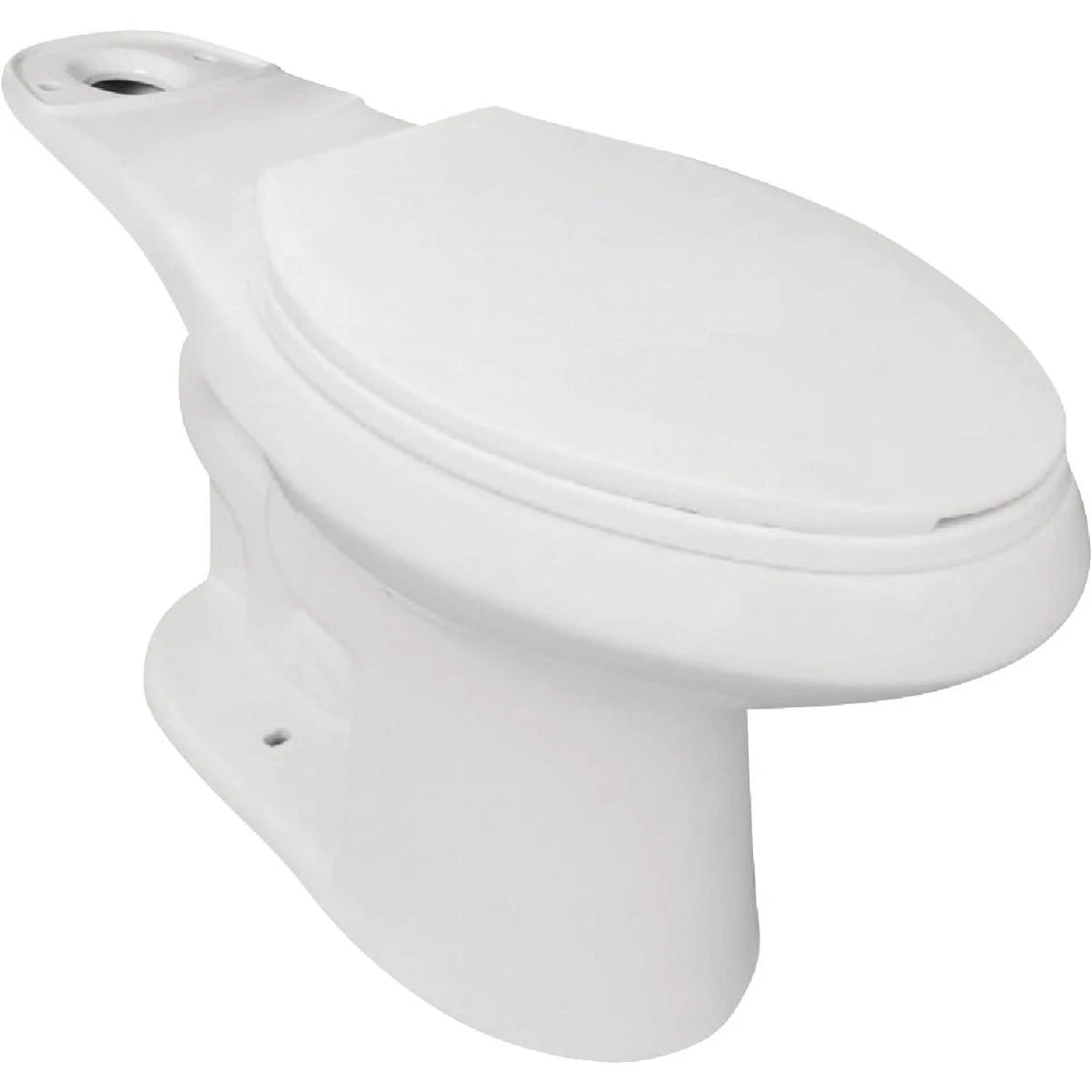 Compass Manufacturing Baltic White Elongated 17 In. Comfort Height Toilet Bowl