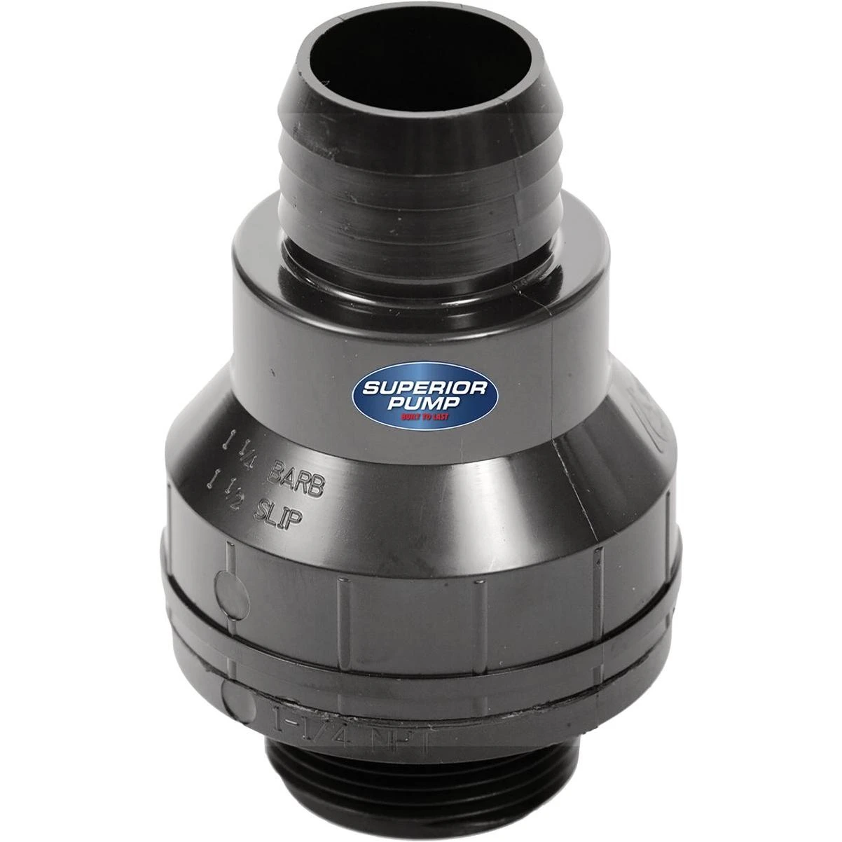 1-1/4 In. Mpt X 1-1/4 In. Barb Or 1-1/2 In. Slip Abs Check Valve