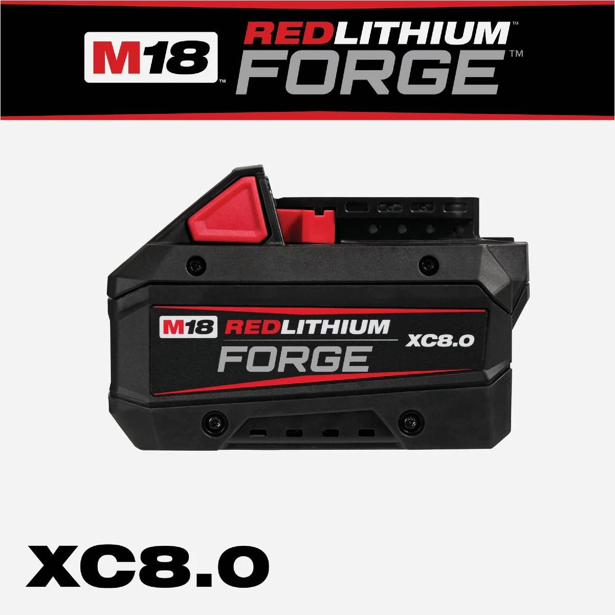 M18 Redlithium Forge Lithium-ion High Output Xc 8.0 Ah Battery Pack