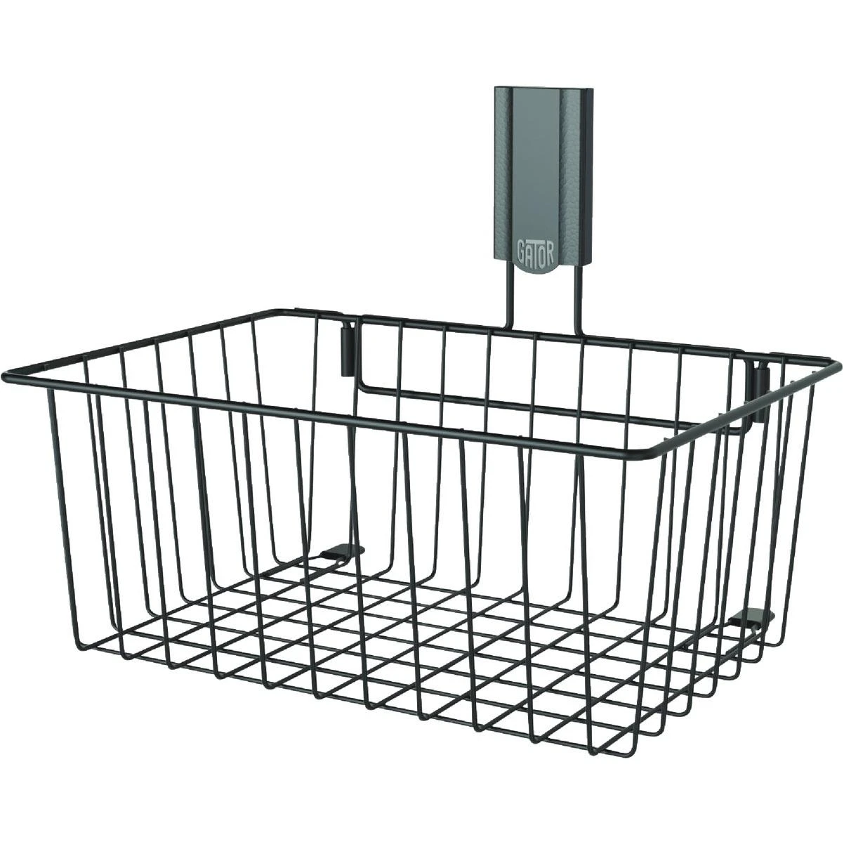 12 In. Black Small Magnetic Basket