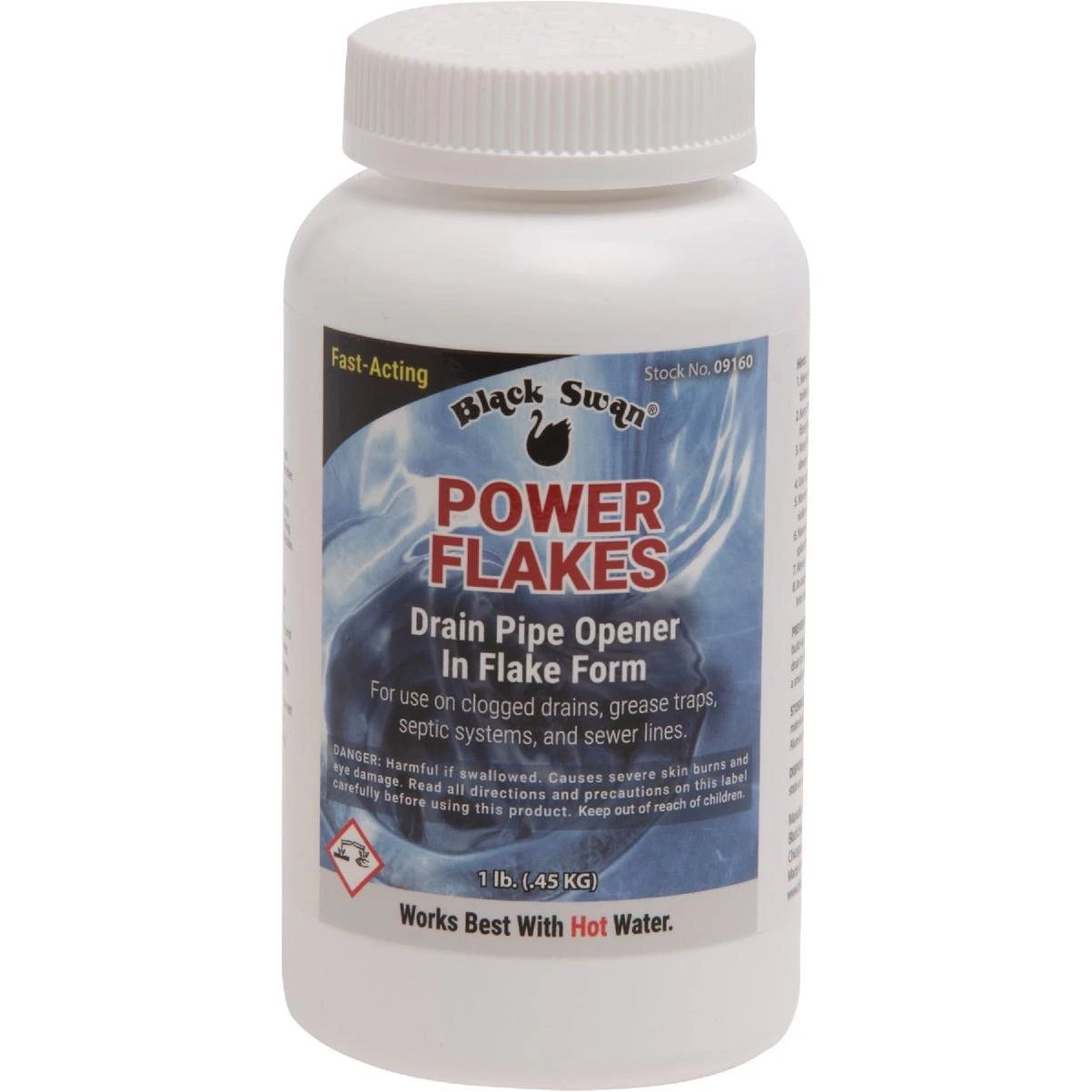 Power Flakes Drain Pipe Opener, 1 Lb.