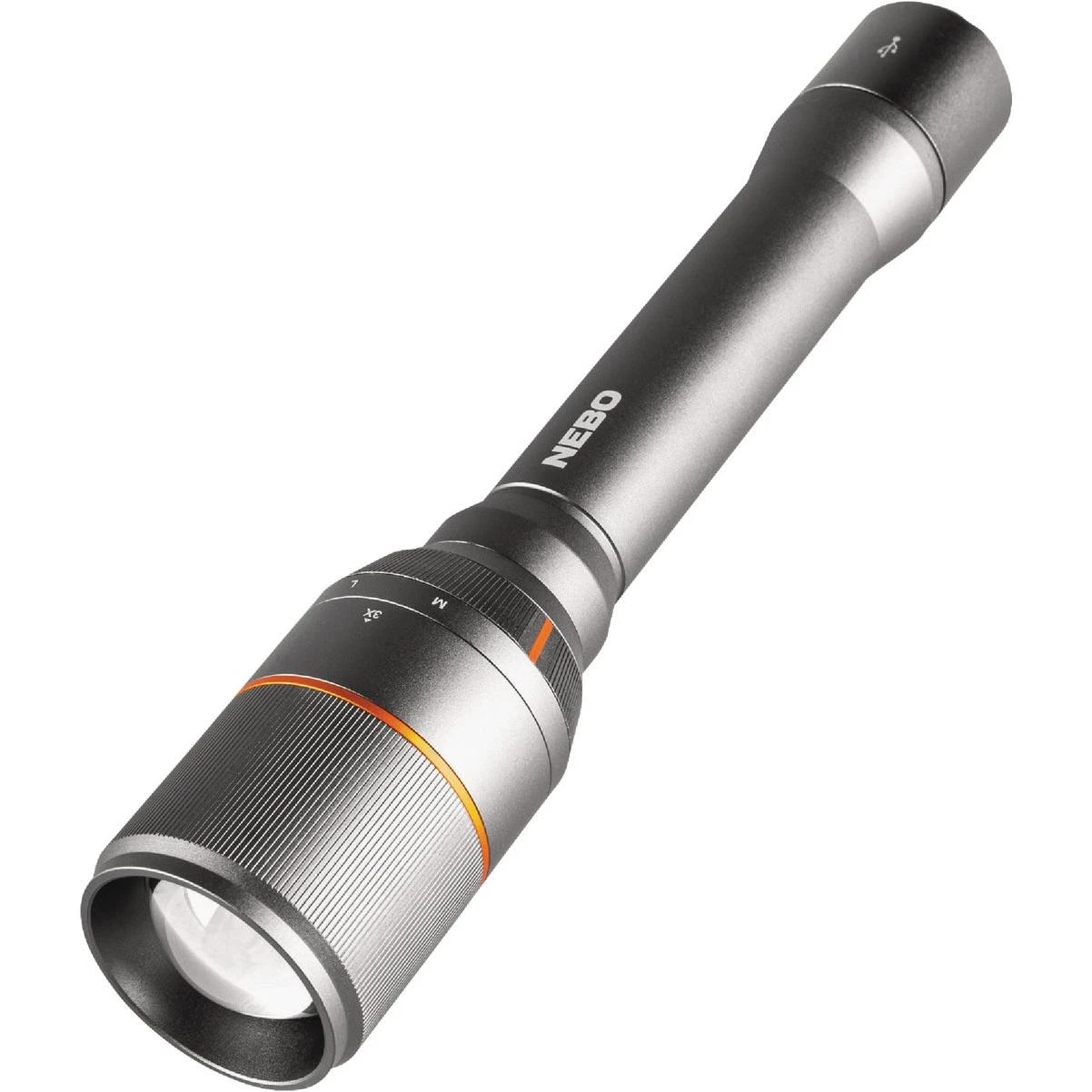 Davinci Led Rechargeable Flashlight With Power Bank