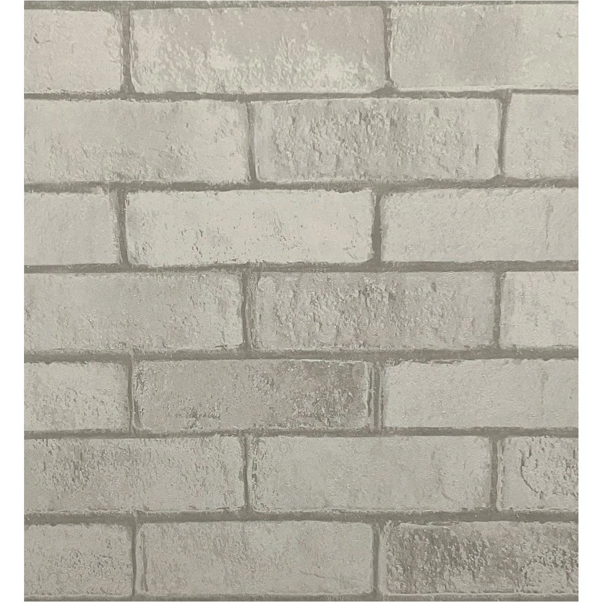 1/4 In. X 4 Ft. X 8 Ft. White Brick Vinyl Paper Overlay Plywood Wall Panel