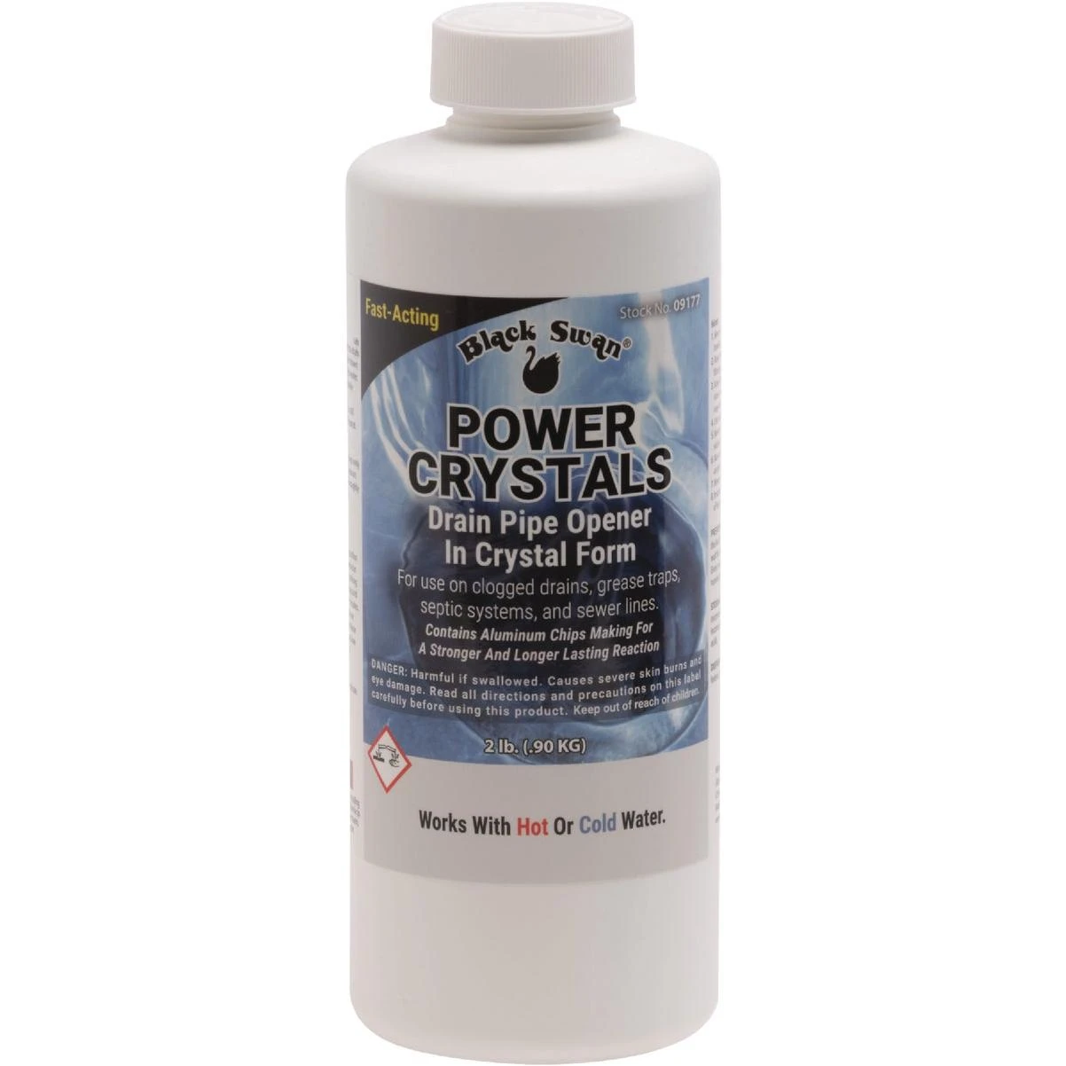 Power Crystals Drain Pipe Opener, 2 Lb.