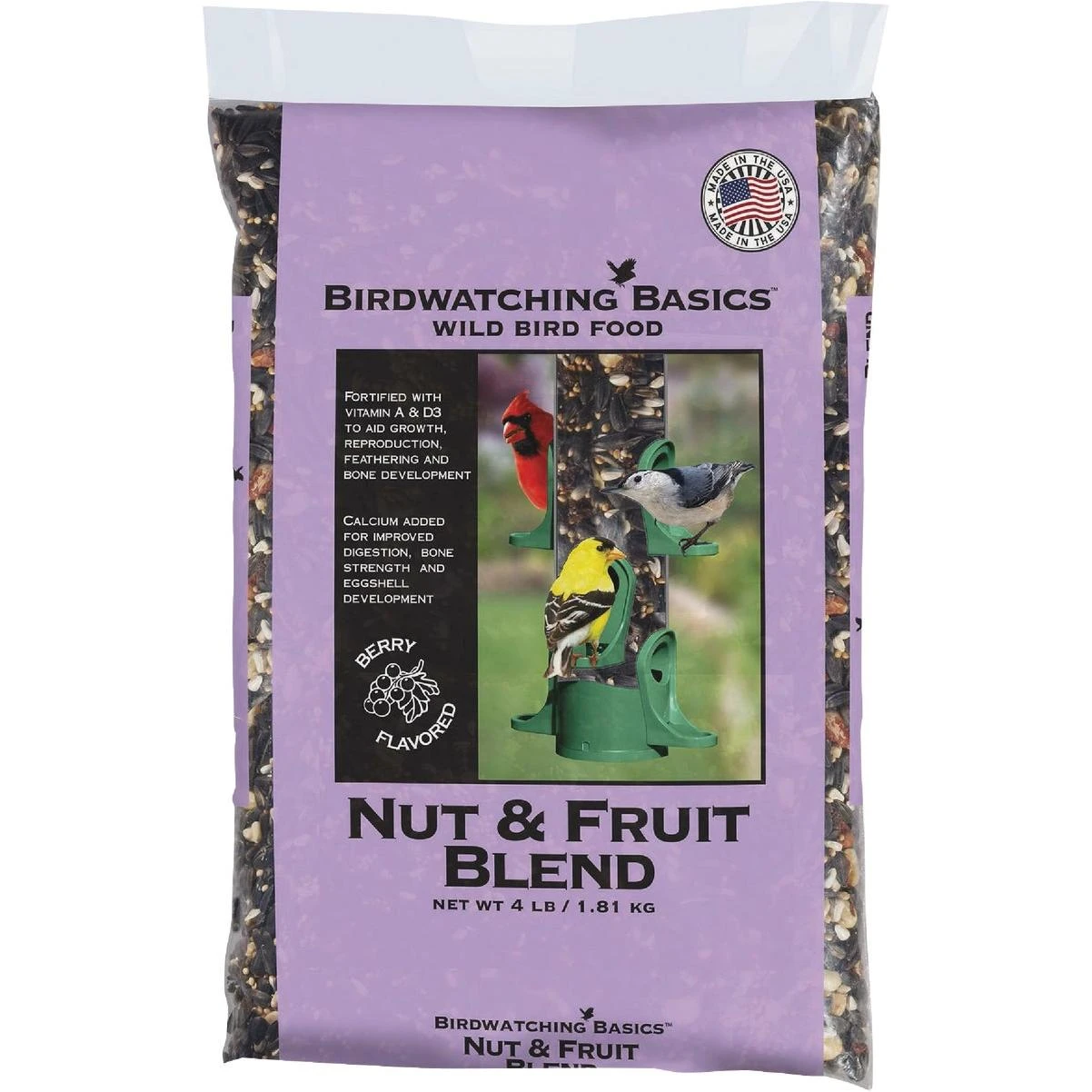 4 Lb. Nut & Fruit Blend Wild Bird Food