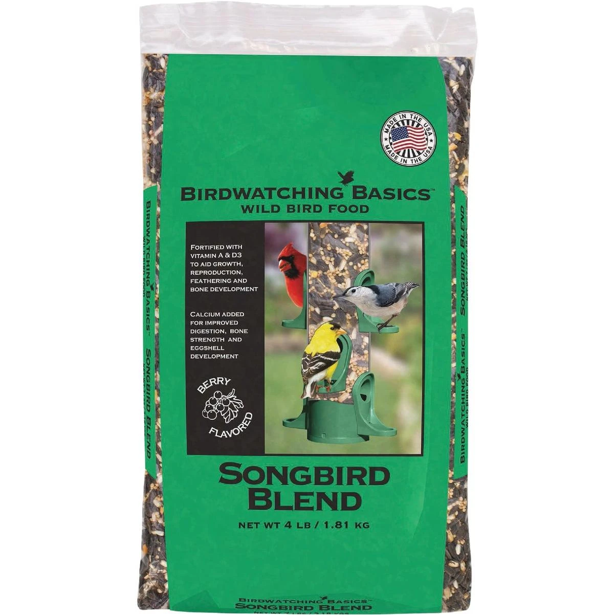 4 Lb. Songbird Blend Wild Bird Food