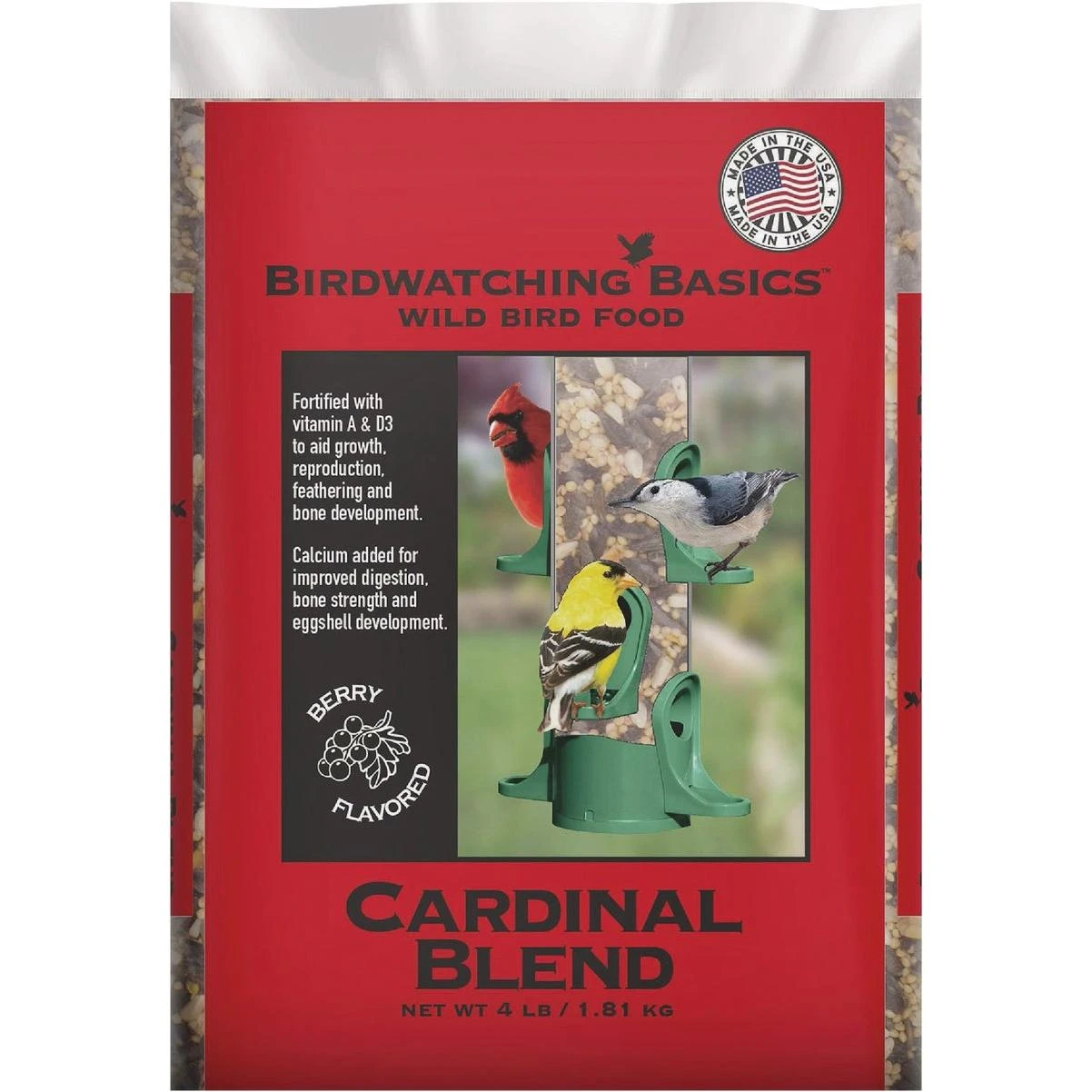 4 Lb. Cardinal Blend Wild Bird Food