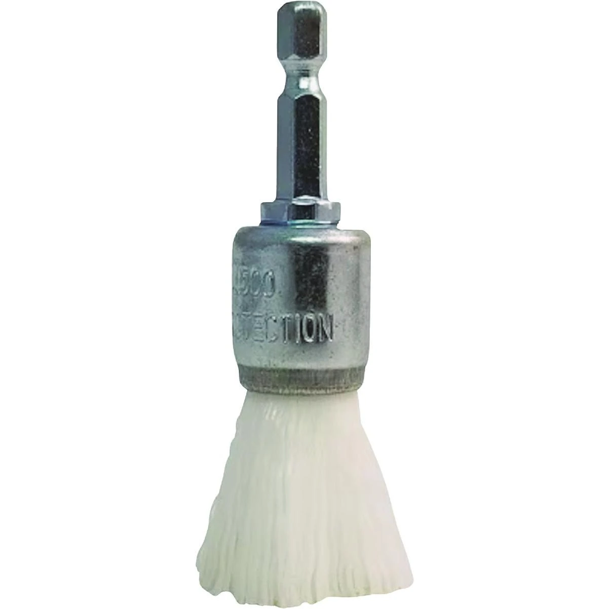 Nyalox 3/4 In. White Nylon Non-abrasive Drill-mounted Brush