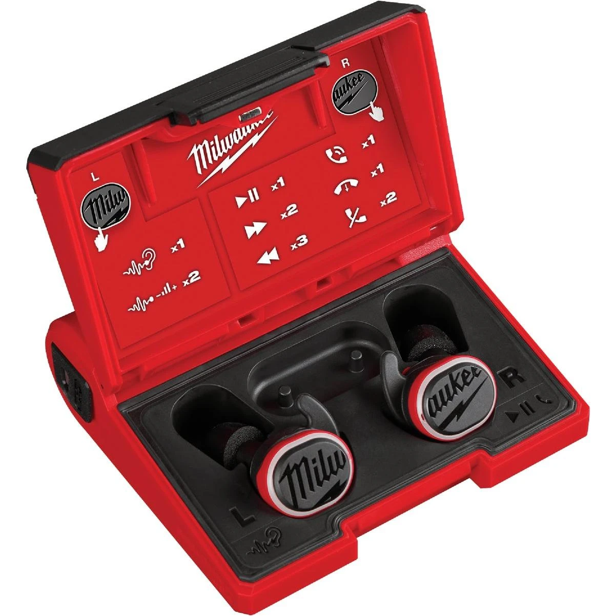 Redlithium Usb Bluetooth Jobsite Earbuds