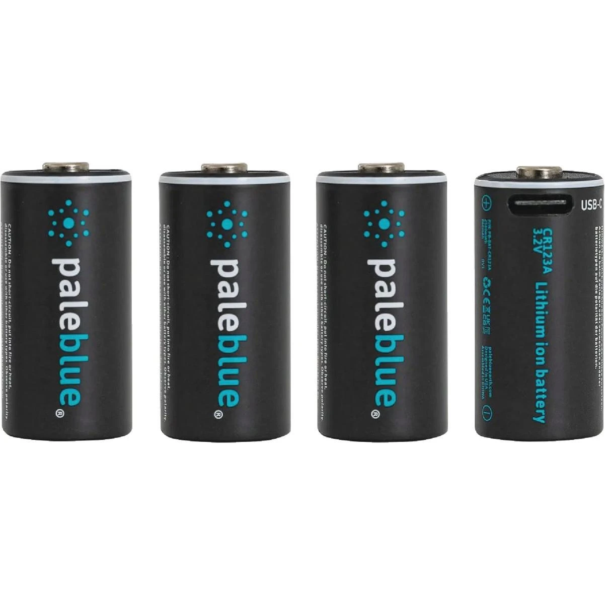 Cr123a Lithium-ion Rechargeable Battery (4-pack)