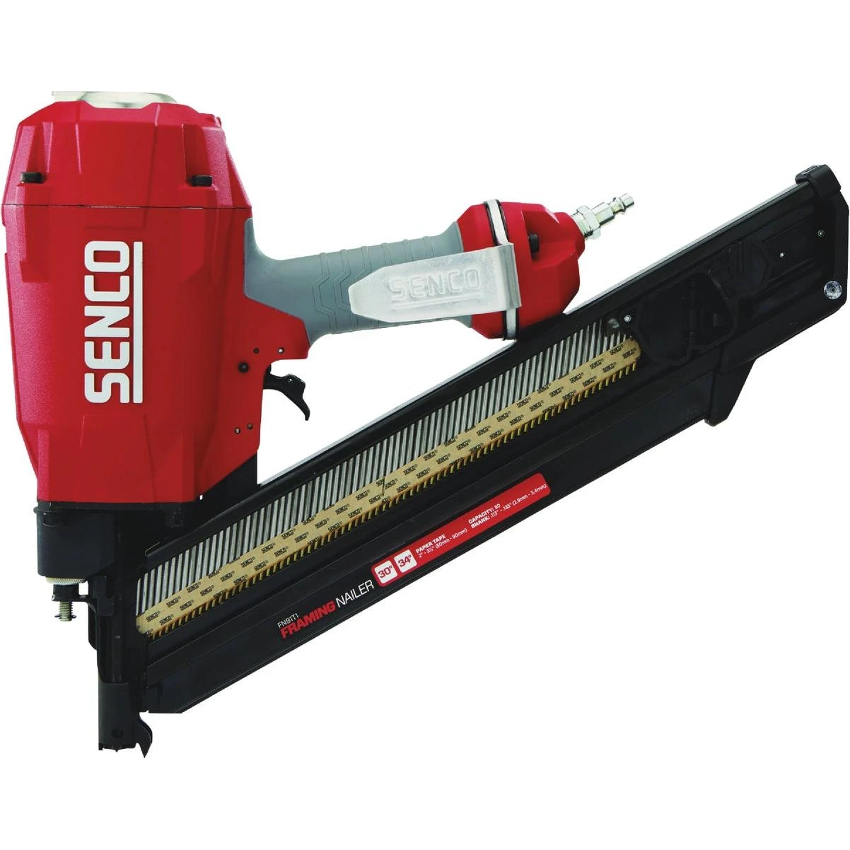 30 Degree 3-1/2 In. Paper Tape Framing Nailer