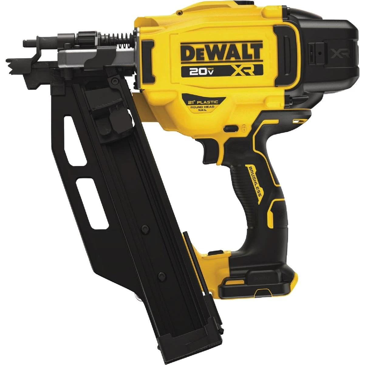 20v Max Xr Brushless 21 Degree Cordless Framing Nailer (tool Only)