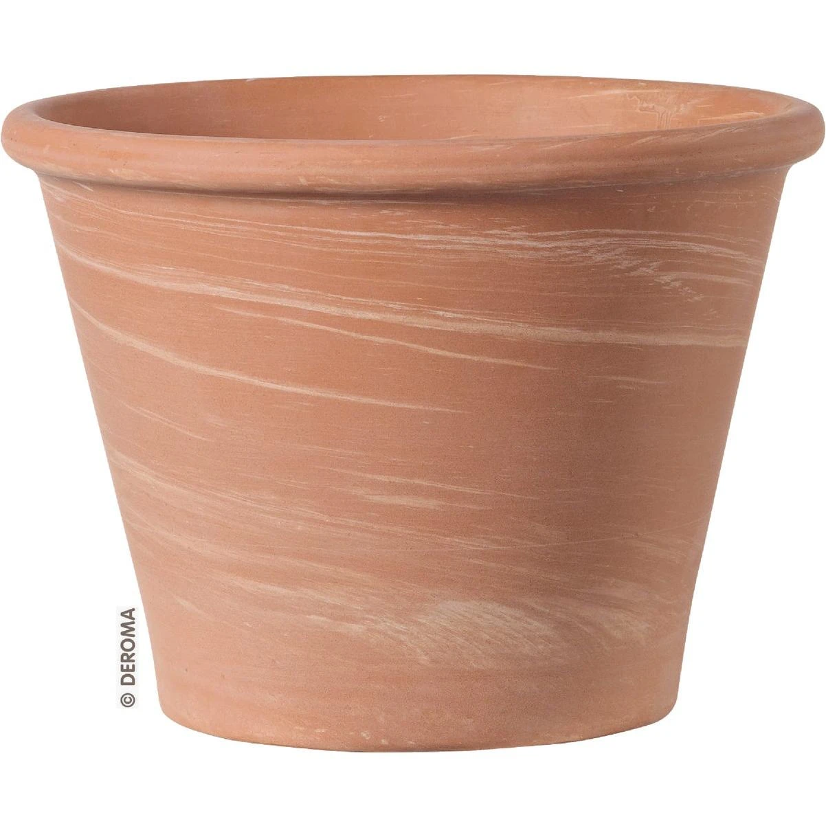 6.7 In White Duo Vasum Planter