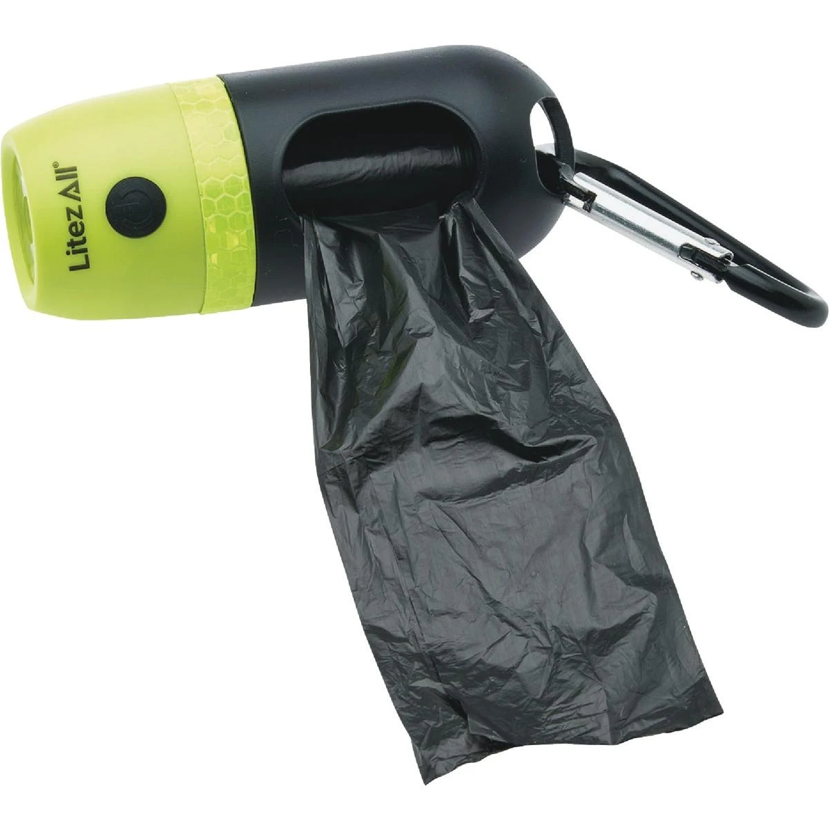 Dog Waste Bag Dispenser & 200 Lm. Rechargeable Led Flashlight