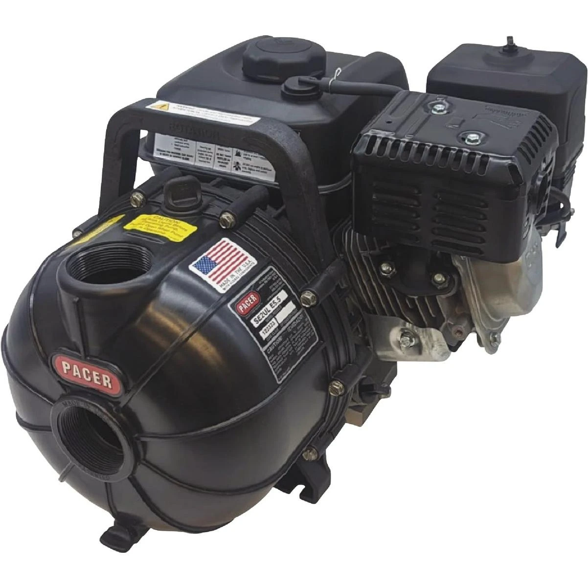 Pacer S Series 6 Hp Gas Engine Transfer Pump