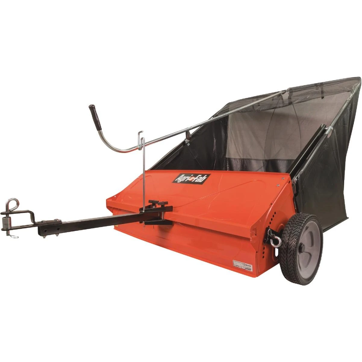 44 In. Wide Offset Steel Tow-behind Lawn Sweeper
