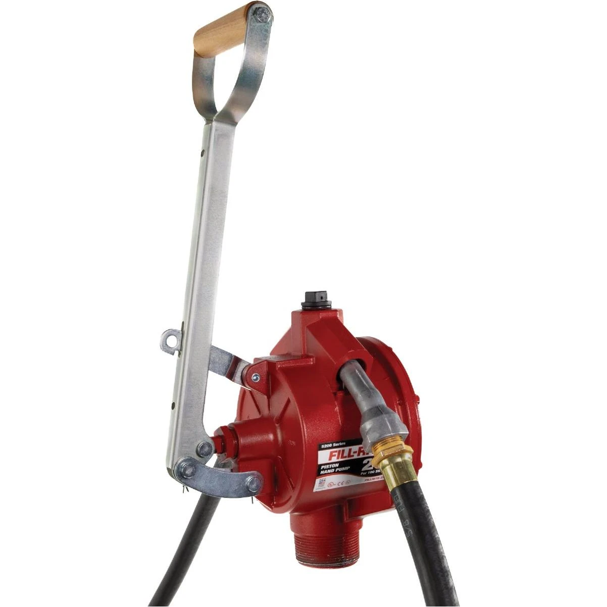 Piston Hand-operated Fuel Transfer Pump With Nozzle Spout