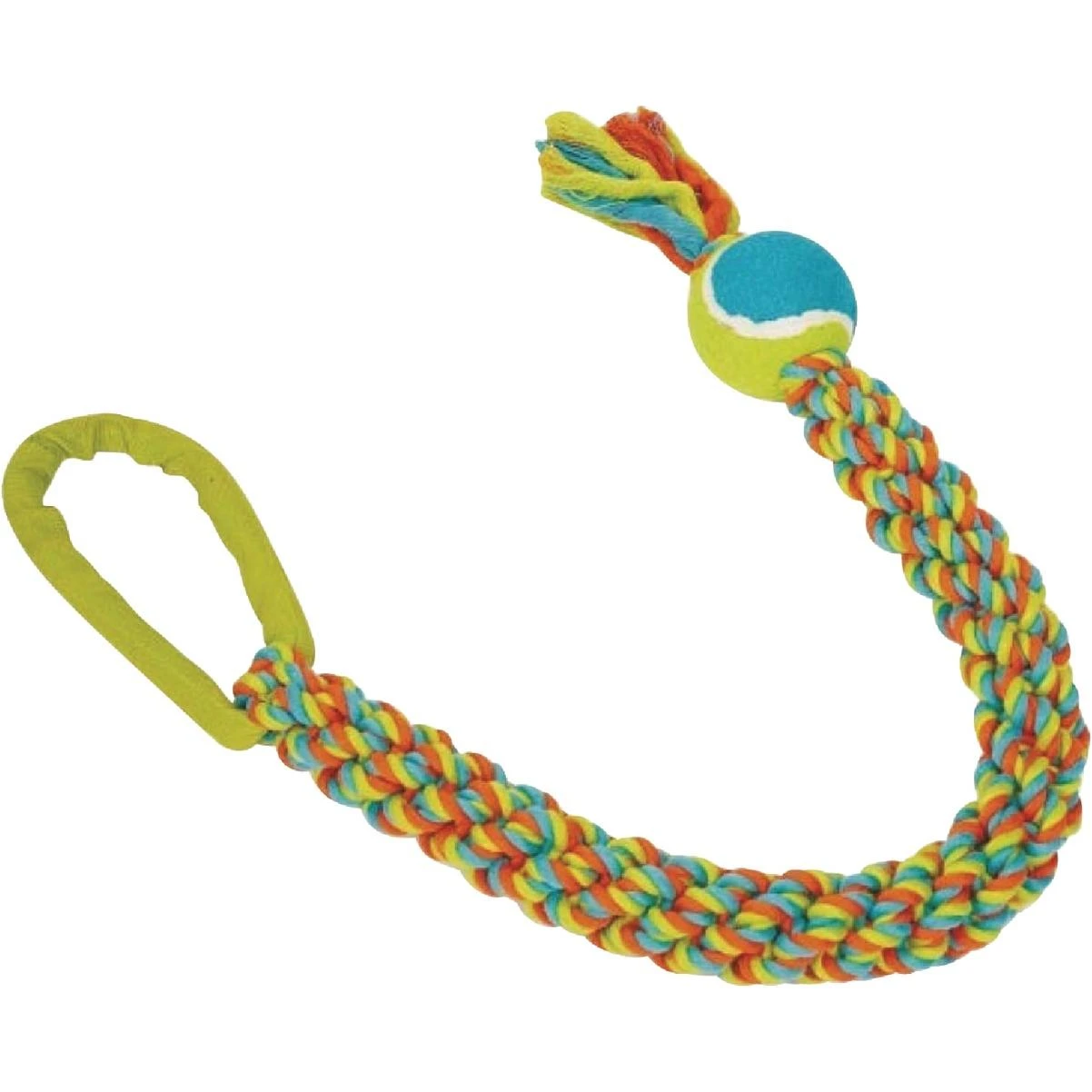 Chomper Rope With Ballistic Loop Tug Dog Toy