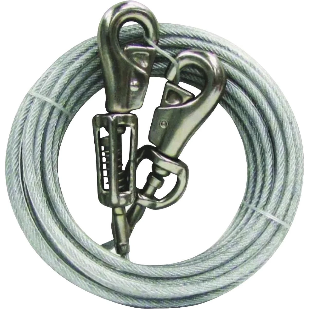 Guardian Gear Xl Dog Cable With Spring Dog Tie-out, 30 Ft.