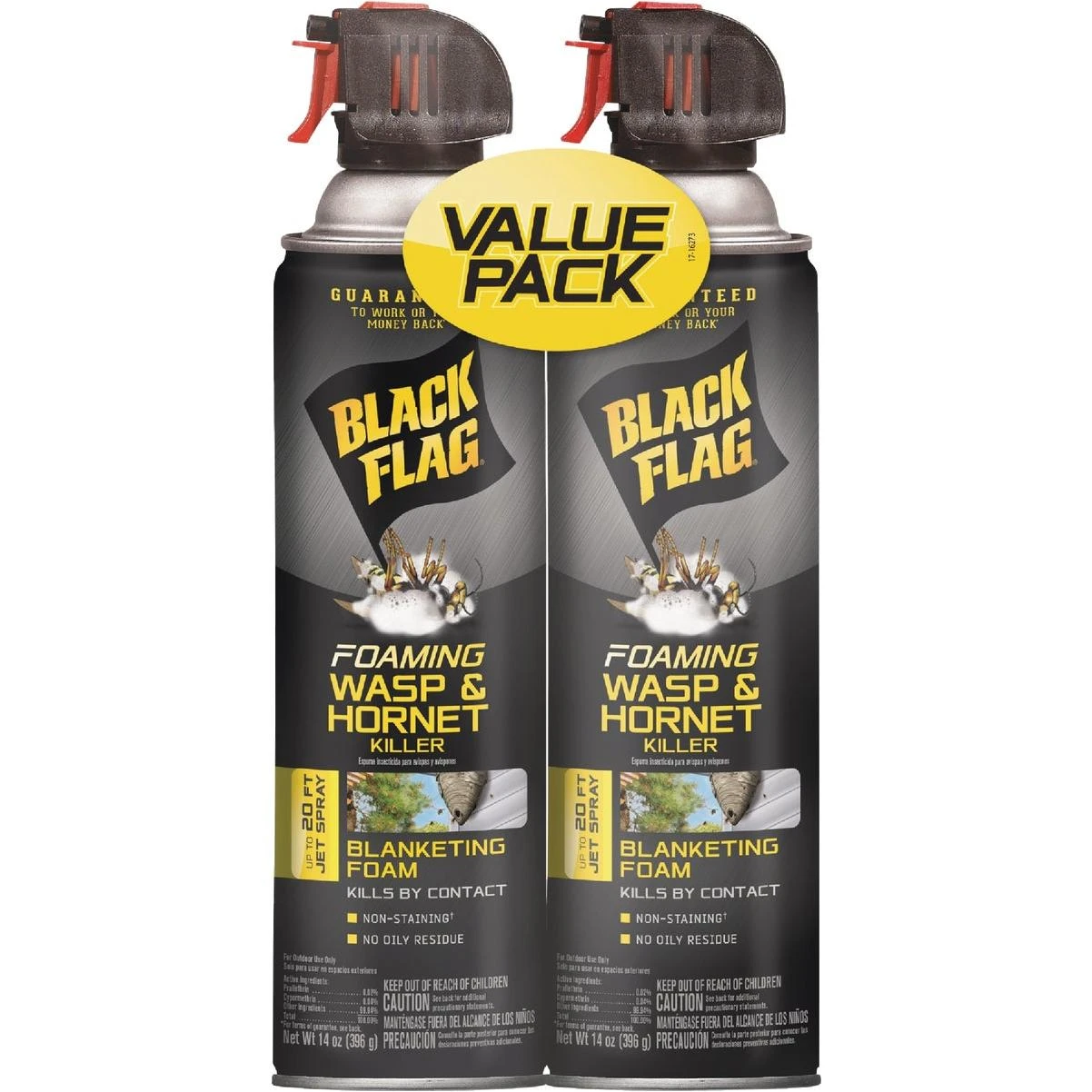 14 Oz. Foaming Aerosol Spray Wasp & Hornet Killer (2-pack)