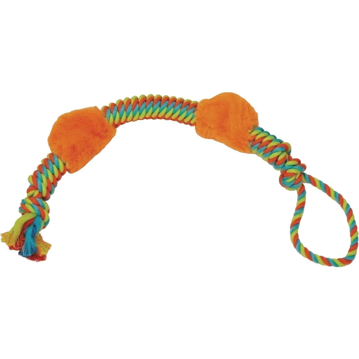 Chomper Plush Rope Tug Dog Toy
