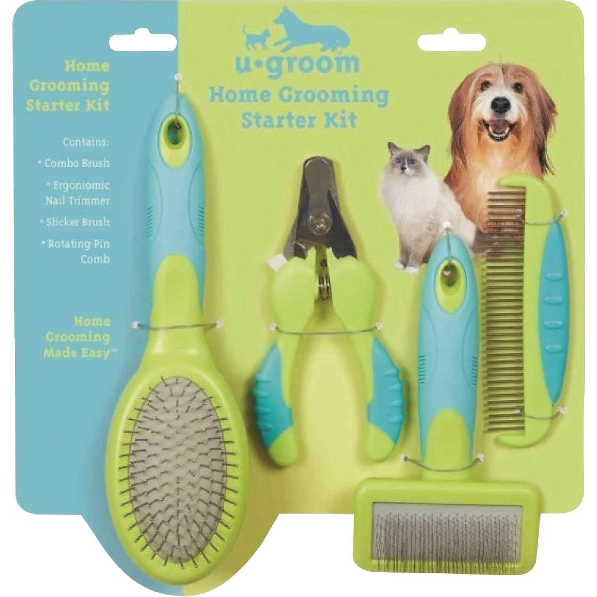 U-groom Starter Grooming Kit (4-piece)