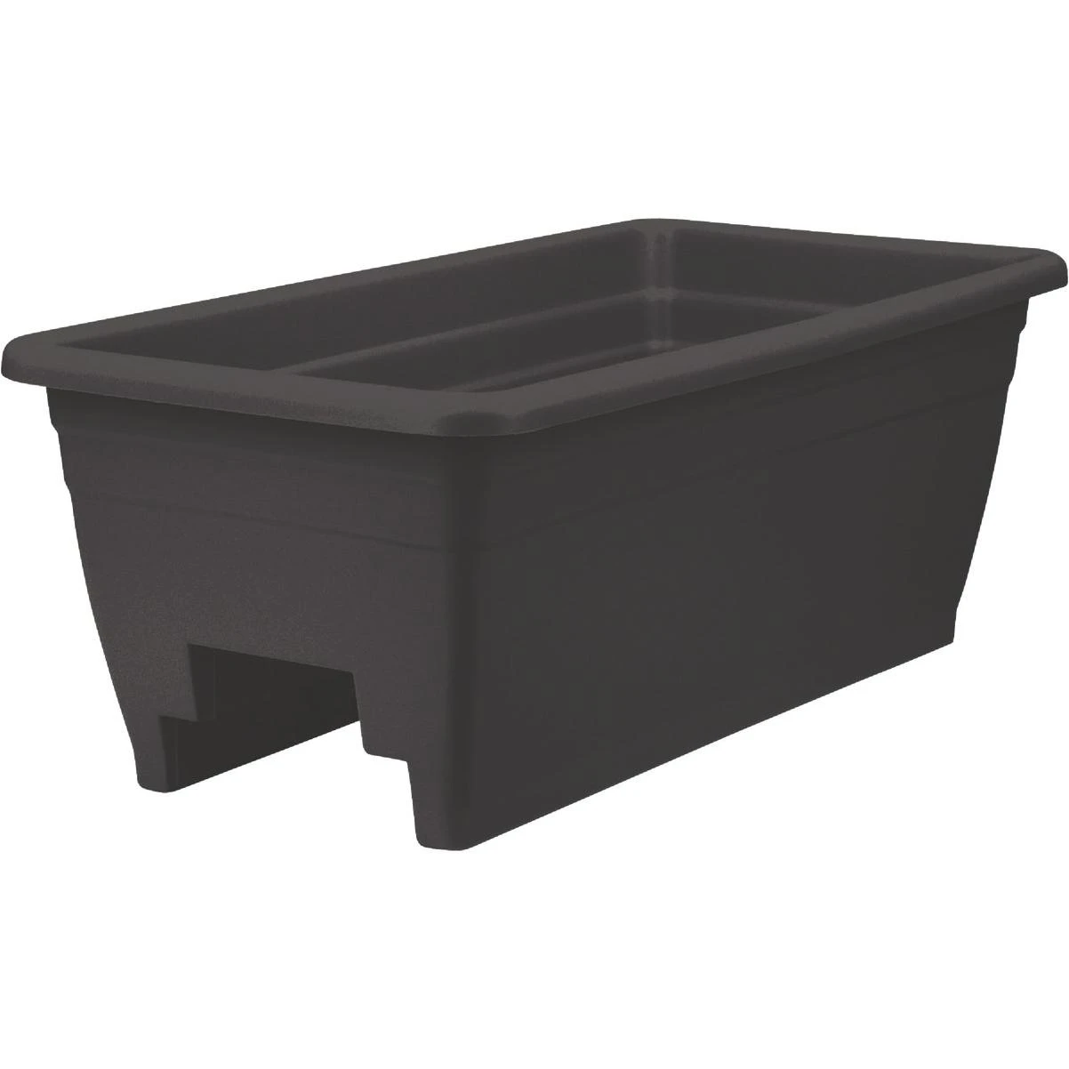 24 In. Black Deck Rail Box